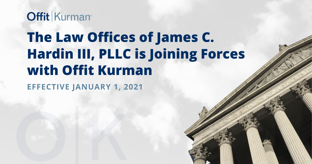 The Law Offices Of James C Hardin Iii Pllc Is Joining Forces With