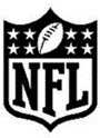 NFL Shield Logo Black & White