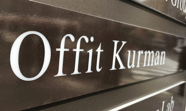 Offit Kurman Affiliates With Ny Firm Gaining 12 Lawyers Office Space
