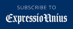 subscribe button for expressio Unius newsletter for tom repczynski