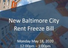 Baltimore Rent Freeze