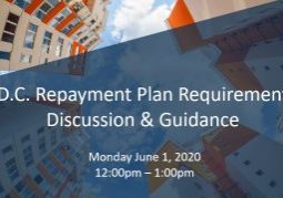 DC Repayment Plan Requirements webinar
