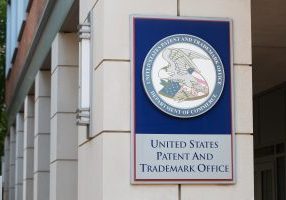 United States Patent and Trademark Office exterior sign